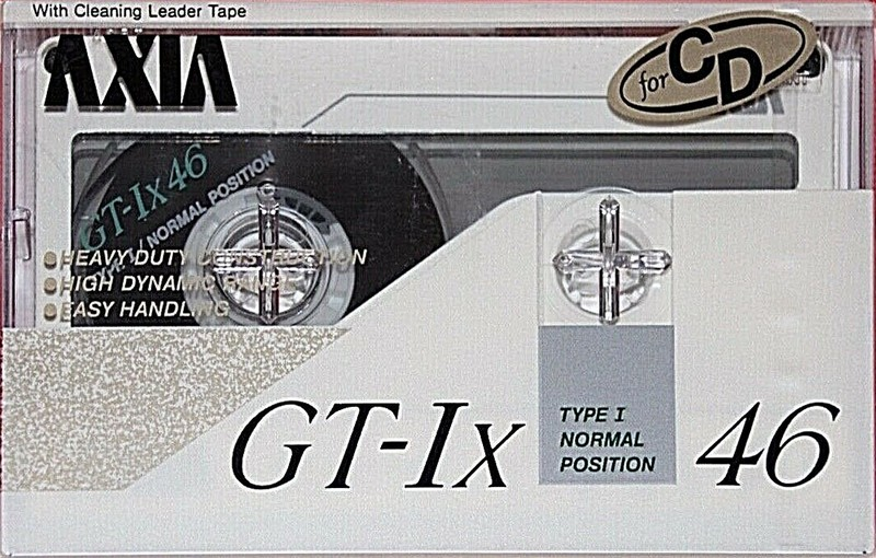 Compact Cassette: FUJI AXIA - GT-Ix 46