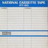 Compact Cassette National RT 60 "With Headcleaning Tape" Type I Normal 1972 Japan