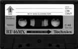 Compact Cassette Technics MX 46 "RT-46MX" Type IV Metal 1979 Japan