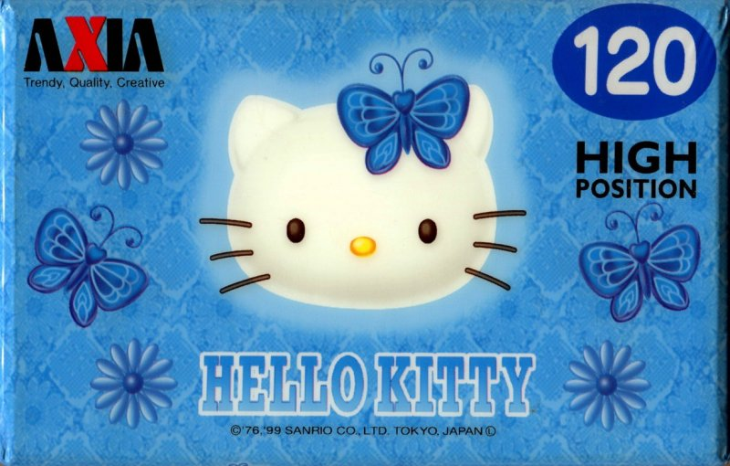 Compact Cassette: FUJI AXIA - Hello Kitty 120