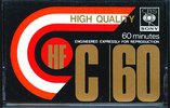 Compact Cassette CBS / Sony HF 60 Type I Normal 1973 Japan