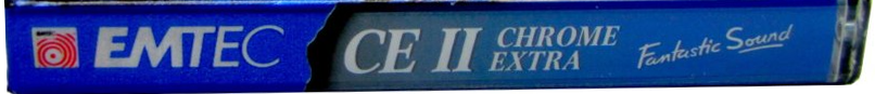 Compact Cassette Emtec CE II Chrome Extra 90 Type II Chrome 2004 Europe