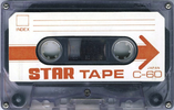 Compact Cassette Star 60 Type I Normal 1973 Japan