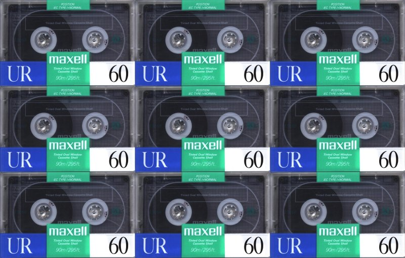 Compact Cassette: Maxell / Hitachi Maxell - UR 60