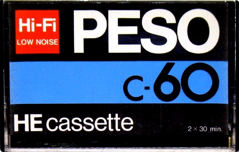 Compact Cassette Peso 60 Type I Normal 1977 Italy