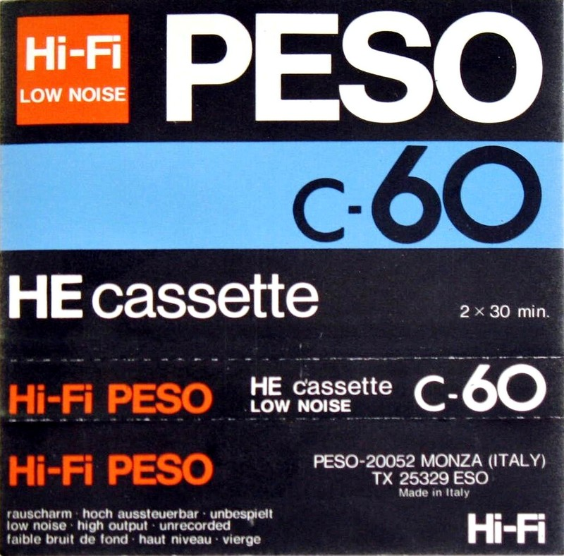 Compact Cassette: Unknown Peso -  60