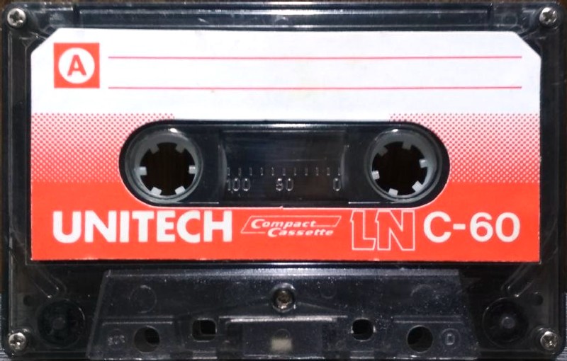 Compact Cassette Unitech LN 60 Type I Normal 1980 Hong Kong