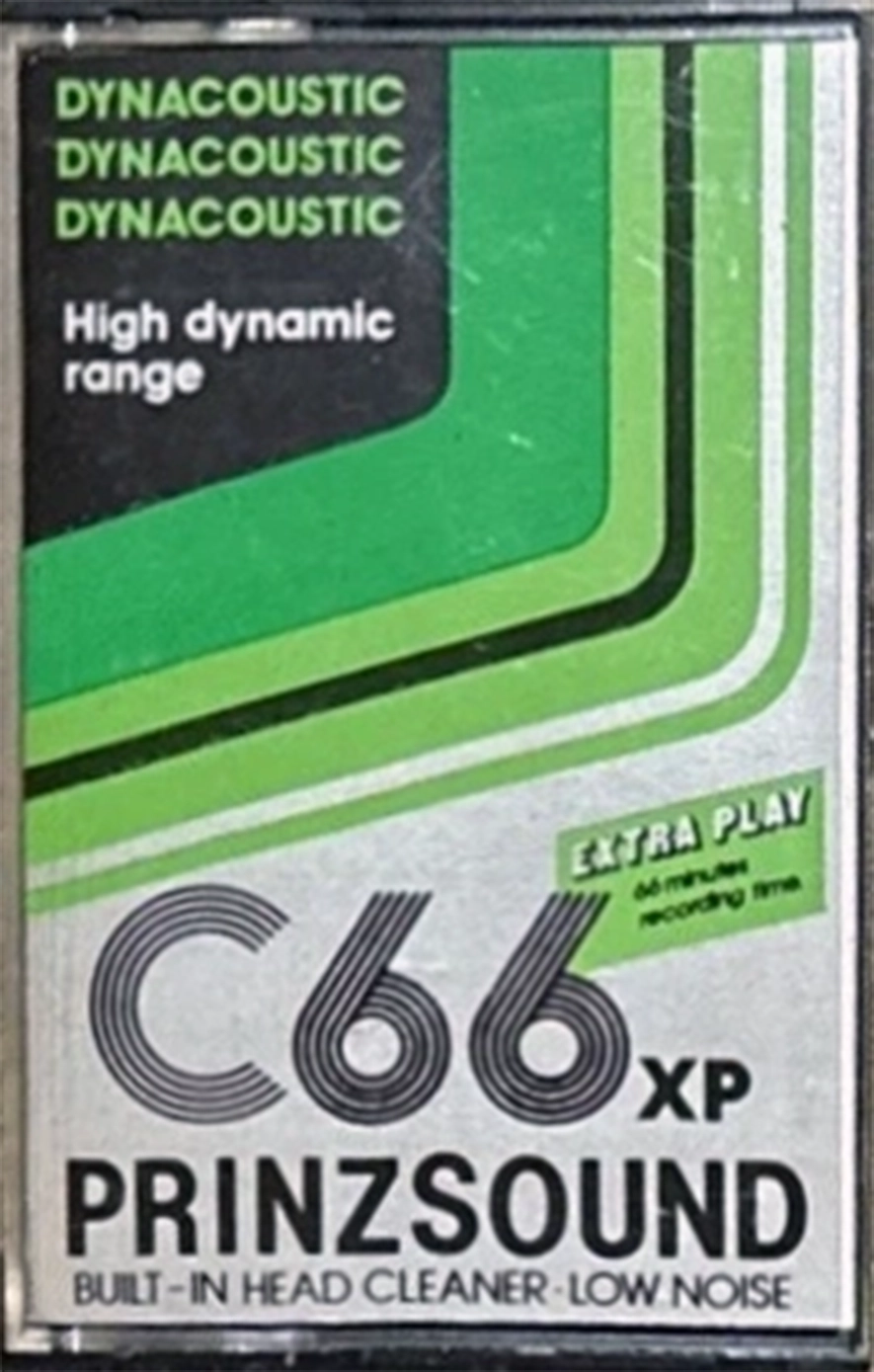 Compact Cassette Prinzsound 66 "Dynacoustic C66XP" Type I Normal Unknown Country