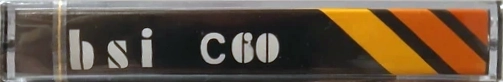 Compact Cassette bsi 60 Type I Normal 1985 Europe