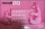Compact Cassette Maxell My2 20 "MY2-20N" Type II Chrome 2000 Japan