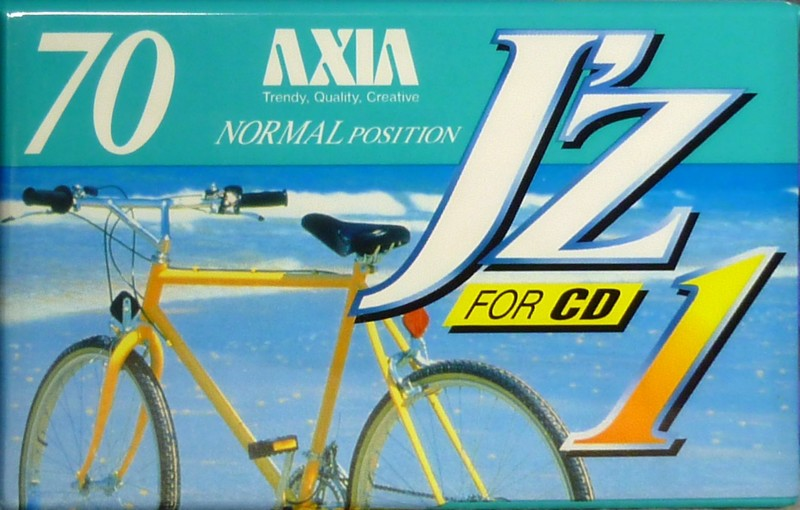 Compact Cassette AXIA J`z 1 70 "JZ1C 70" Type I Normal 1995 Japan
