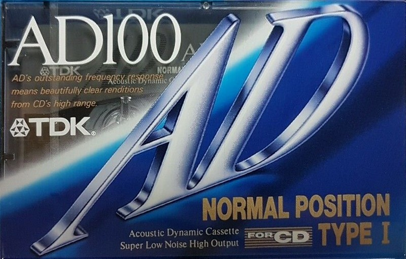 Compact Cassette: TDK  - AD 100