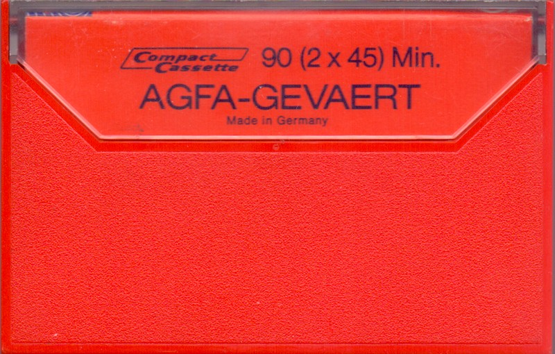 Compact Cassette AGFA LNS 90 Type I Normal 1975 Europe