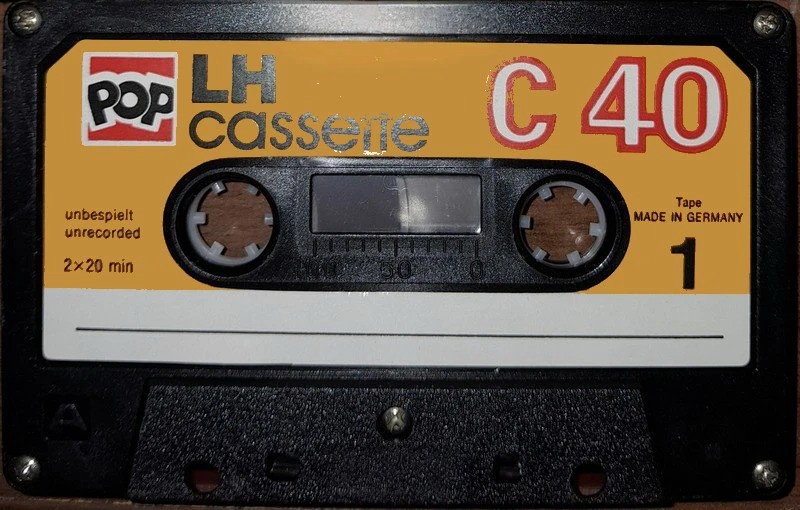 Compact Cassette Pop 40 "LH" Type I Normal 1978 Unknown Country