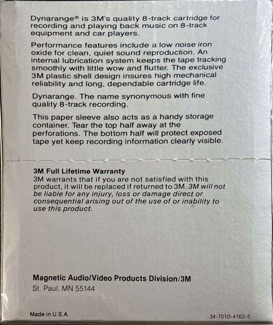 TRACK-8 Scotch Dynarange 90 USA