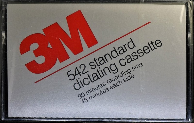 Compact Cassette 3M 542 90 Type I Normal 1995 USA