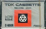 Compact Cassette TDK KR Krom 60 "Krom O2" Type II Chrome 1971 USA
