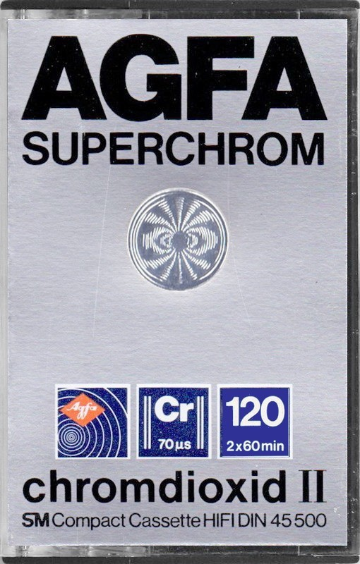 Compact Cassette: AGFA  - Superchrom 120