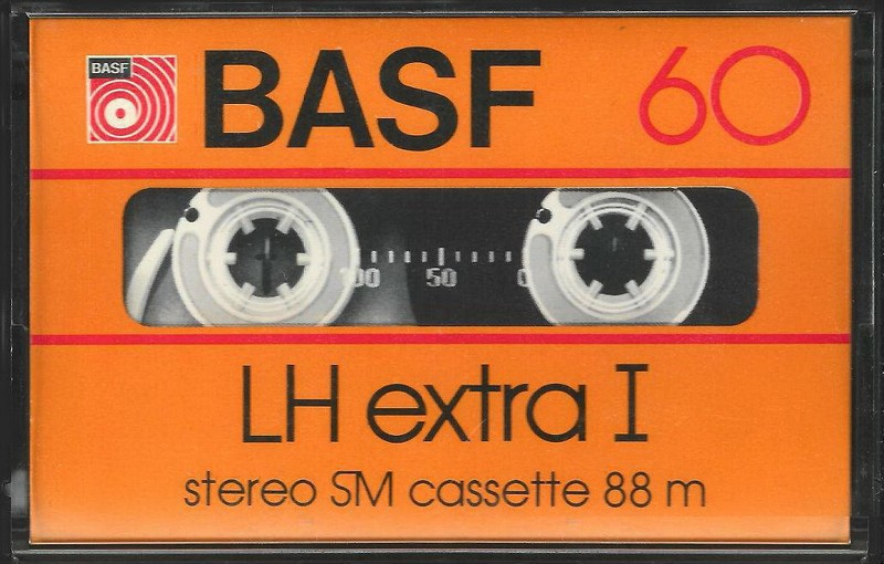 Compact Cassette BASF LH Extra I 60 Type I Normal 1981 New Zealand