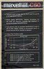 Compact Cassette Maxell UD XLII 60 Type II Chrome 1977 China