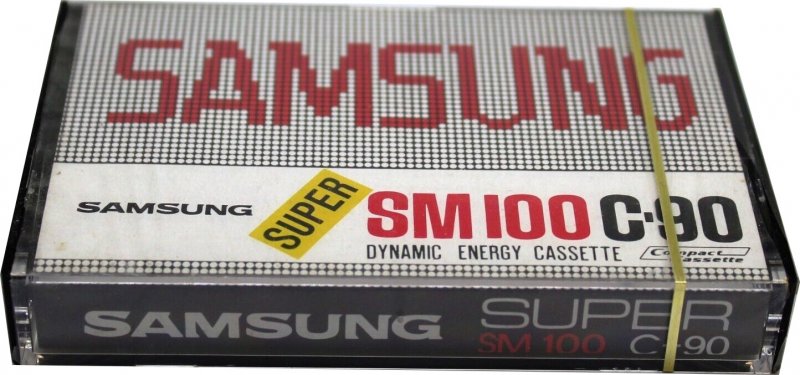 Compact Cassette:  Samsung - Super SM 100 90