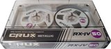 Compact Cassette CRUX RX 50 "Metallic" Type IV Metal 2025 Worldwide