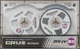 Compact Cassette CRUX RX 50 "Metallic" Type IV Metal 2025 Worldwide