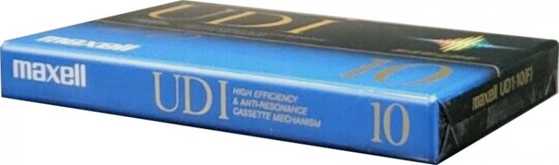 Compact Cassette Maxell UDI / UD1 10 Type I Normal 1992 Japan