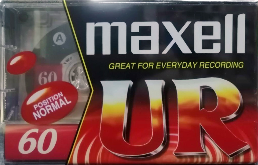 Compact Cassette Maxell UR 60 "UR-60(L) MEL" Type I Normal 2000 Europe