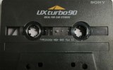 Compact Cassette Sony UX turbo 90 Type II Chrome 1990 Europe