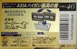 Compact Cassette AXIA Z2 46 "Z2A 46" Type II Chrome 1995 Japan