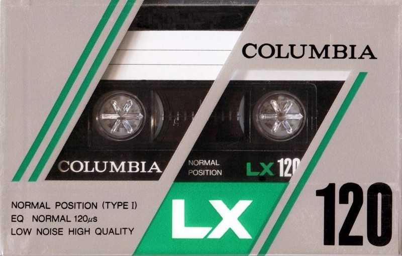 Compact Cassette Columbia LX 120 Type I Normal 1980 Japan