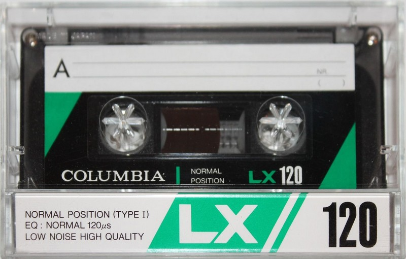 Compact Cassette Columbia LX 120 Type I Normal 1980 Japan