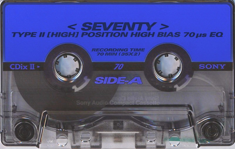 Compact Cassette: Sony  - CDix II 70