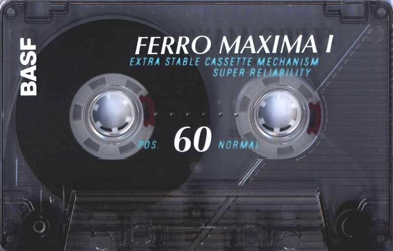 Compact Cassette: BASF  - Ferro Maxima I 60