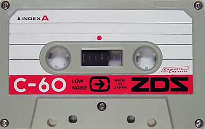 Compact Cassette ZDS 60 Type I Normal 1975 Japan