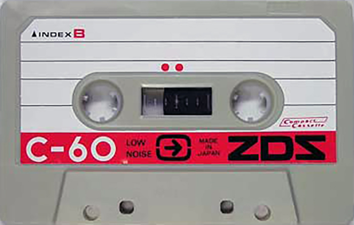 Compact Cassette ZDS 60 Type I Normal 1975 Japan