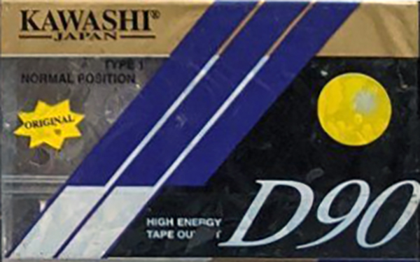 Compact Cassette Kawashi D 90 Type I Normal 1992 Unknown Country