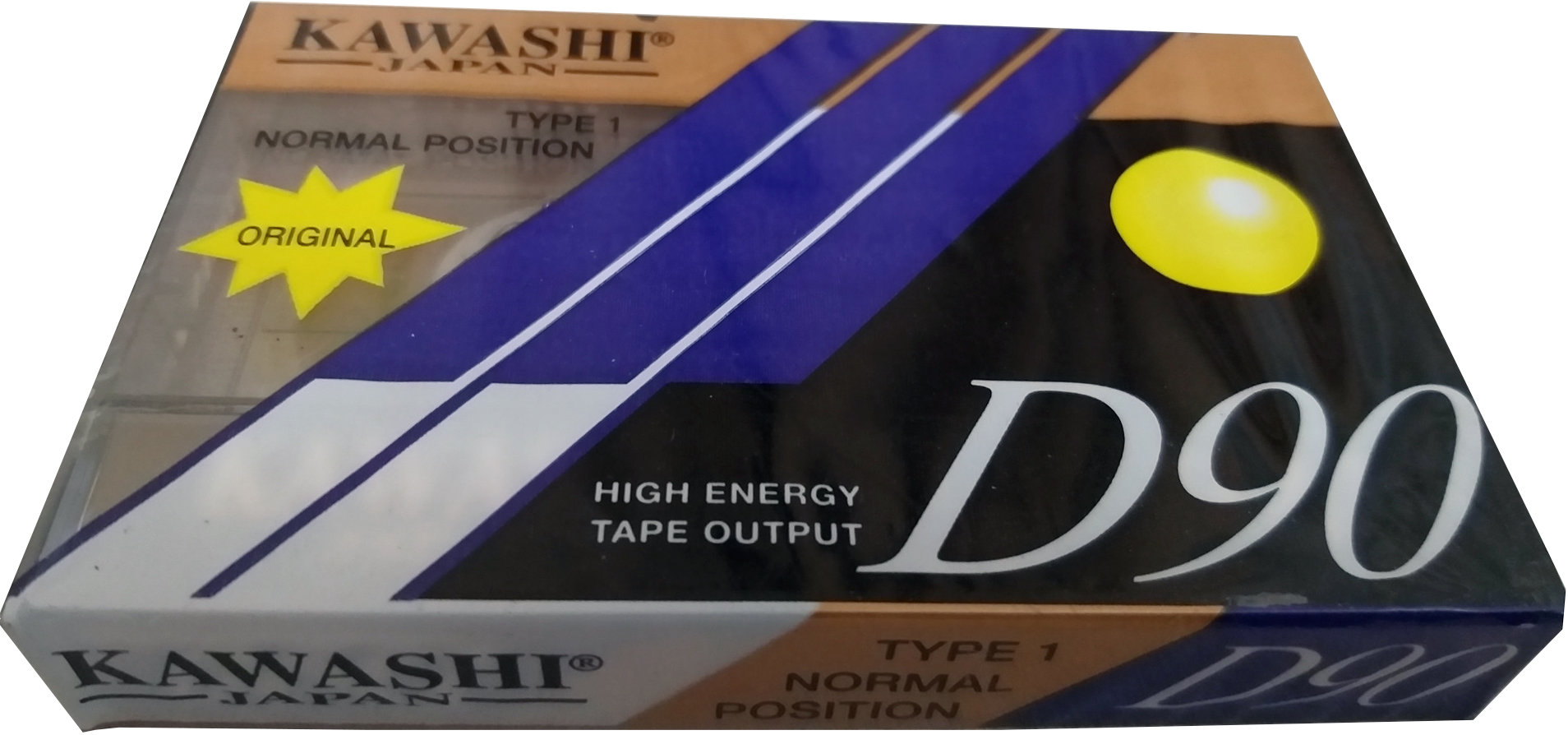 Compact Cassette Kawashi D 90 Type I Normal 1992 Unknown Country