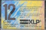 Compact Cassette Norwood 90 "XLP4" Type I Normal USA