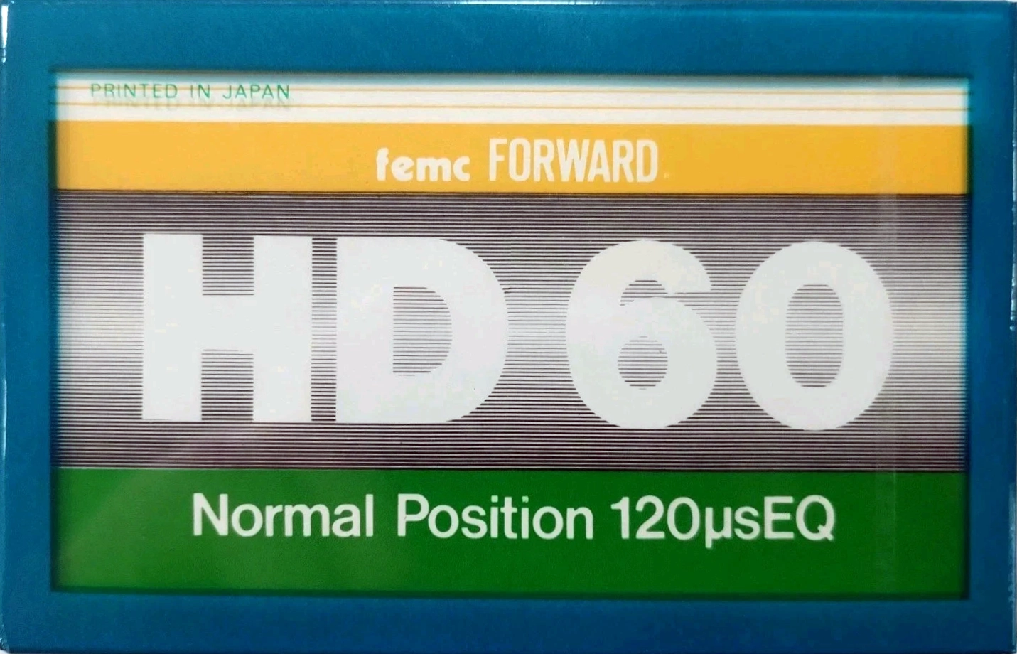 Compact Cassette femc / Forward HD 60 Type I Normal 1985 Taiwan