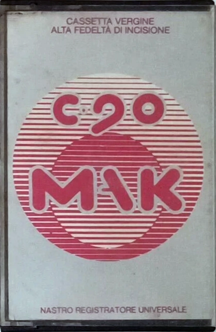 Compact Cassette MAK 90 Type I Normal Unknown Country