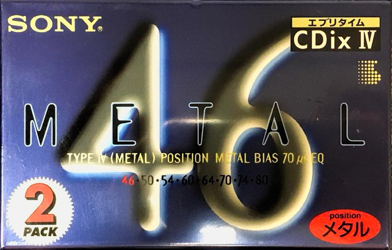 Compact Cassette: Sony  - CDit IV 46