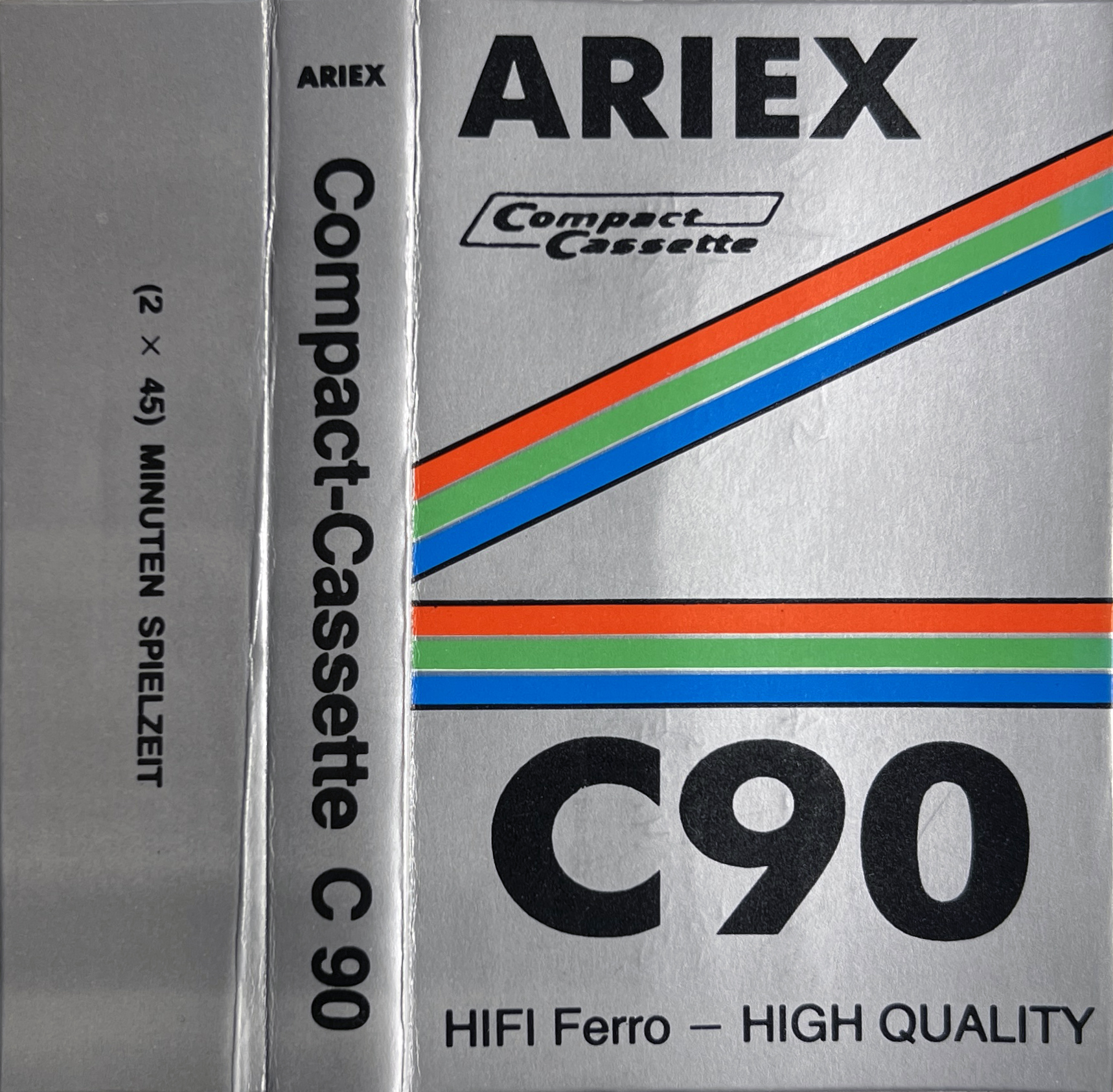 Compact Cassette Ariex 90 Type I Normal 1979 Germany