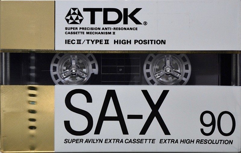 Compact Cassette TDK 90 Type II Chrome 1988 Europe