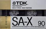 cover of Cassette TDK SA-X Type II Chrome