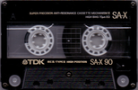Compact Cassette TDK SA-X 90 Type II Chrome 1988 Europe