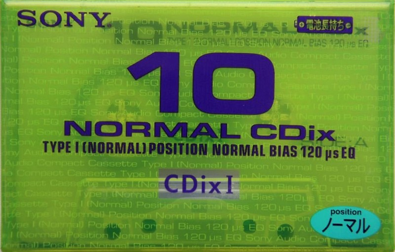 Compact Cassette: Sony  - CDix I 10