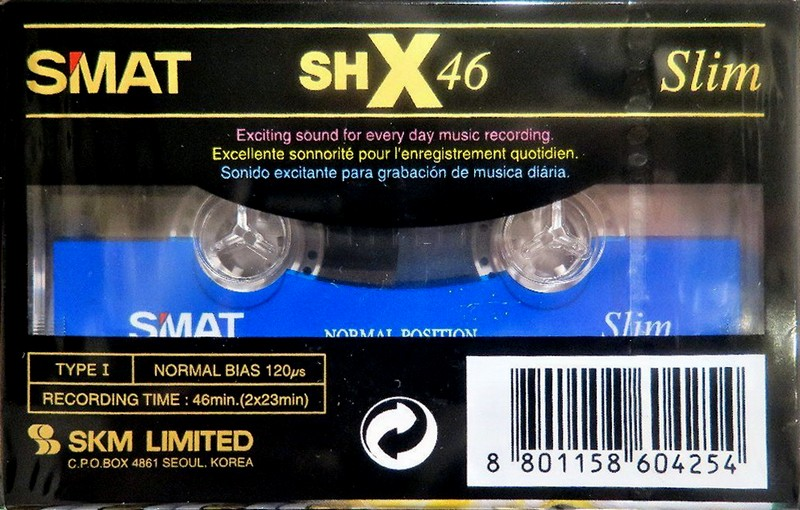 Compact Cassette Smat SH X 46 Type I Normal 2005 Europe