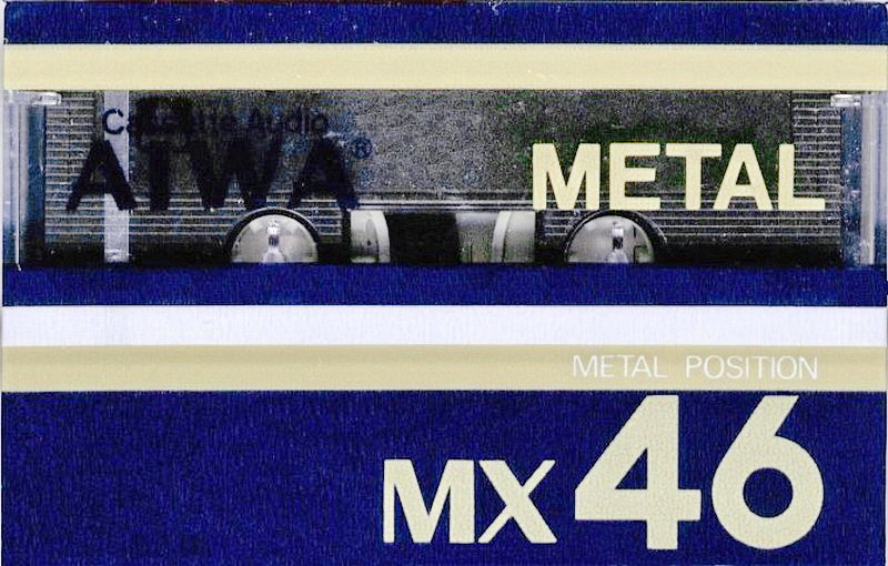 Compact Cassette Aiwa MX 46 Type IV Metal 1982 Japan